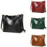 Coolives Women's Large Shopper Bag Made of PU Leather with Shoulder Strap Shoulder Bag Bucket Handbag for Women Disposable