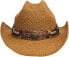 MFH Western Straw Hat One Size