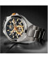 ფოტო #7 პროდუქტის Men's Automatic Maquina Stainless Steel Bracelet Watch 46mm