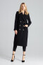 Пальто Figl M681 Black Coat