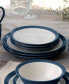 Colorwave Curve Set Of 4 Dinner Plate 11"