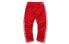 中国李宁系列 纽约时装周走秀款 复古运动裤 情侣款 白红色 / Спортивные брюки Li-Ning AYKN371-2 бело-красные модные трендовые брюки из коллекции Li-Ning на Неделе моды в Нью-Йорке