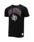 Men's Black Texas Southern Tigers Bleach Splatter T-shirt