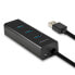 Фото #4 товара AXAGON HUE-S2B - USB 3.2 Gen 1 (3.1 Gen 1) Type-A - USB 3.2 Gen 1 (3.1 Gen 1) Type-A - 5000 Mbit/s - Black - Plastic - 0.3 m