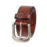 Фото #2 товара Levi's Men's Brown Leather Reversible 38mm Metal Buckle Formal Casual Belt Large