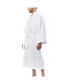 ფოტო #3 პროდუქტის Pure Cotton Men Terry Cloth Bathrobe Super Absorbent Hotel Spa Robe