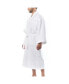 Pure Cotton Men Terry Cloth Bathrobe Super Absorbent Hotel Spa Robe