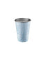 Navy and Light Blue Swirl 18 oz Party Cups - Set of 2