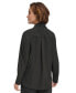 Фото #2 товара Women's Solid Covered-Placket Long-Sleeve Shirt