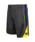 Фото #3 товара Men's Charcoal Michigan Wolverines Turnover Shorts