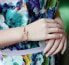 Romantic butterfly bracelet Metal Butterfly KBS-154-SIL