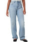 Фото #1 товара Women's Curvy Stretch Straight Jeans