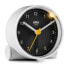 Braun BC01WB - Quartz alarm clock - Round - Black - White - 12h - Analog - Battery