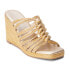 COCONUTS by Matisse Laney Wedge Womens Beige Casual Sandals LANEY-714
