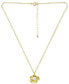 ფოტო #3 პროდუქტის Cultured Freshwater Pearl (5mm) Flower Pendant Necklace, 16" + 2" extender, Created for Macy's