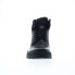 Фото #6 товара Bruno Magli Val BM600619 Mens Black Leather Lace Up Casual Dress Boots