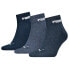 PUMA New Generation Cushioned 3 Units Quarter short socks 3 pairs