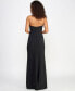 ფოტო #2 პროდუქტის Juniors' Strapless Embellished Floral Gown