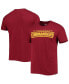 Men's Burgundy Washington Commanders Wordmark Imprint Super Rival T-shirt Бордовый, XLARGE - фото #2