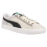 Фото #2 товара Puma Suede Vtg Blocked Lace Up Mens White Sneakers Casual Shoes 383780-02