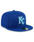 Фото #4 товара Men's Royal Kansas City Royals 2024 Father's Day 59FIFTY Fitted Hat