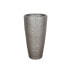 Vase Alexandra House Living Silver Ceramic 35 x 75 x 35 cm