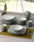 Фото #14 товара Colorwave Square 16-Pc. Dinnerware Set, Service for 4