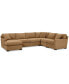 Radley 5-Pc. Fabric Chaise Sectional Sofa with Corner Piece, Created for Macy's