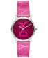 ფოტო #1 პროდუქტის Women's Soho Pink Strap Watch 34mm