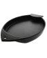 French Fish Shaped Cast Iron 16" Griddle
