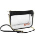 Фото #1 товара Women's Syracuse Orange Hype Stadium Crossbody Clear Bag