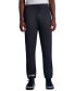 Фото #1 товара Men's Slim Fit Heavyweight Fleece Mesh Trim Scuba Pants, Created for Macy's
