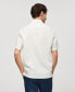 Фото #4 товара Men's Regular-Fit Linen Short-Sleeved Shirt