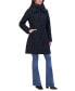 ფოტო #4 პროდუქტის Women's Bibbed Hooded Quilted Coat