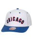 Фото #1 товара Men's White Chicago Cubs Cooperstown Collection Pro Crown Snapback Hat