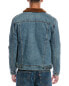 Фото #2 товара Vince Denim Trucker Jacket Men's Blue M