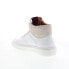 Фото #6 товара Bruno Magli Festa BM1FSTG1 Mens White Leather Lifestyle Sneakers Shoes
