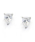 Cubic Zirconia Pear Cut Stud Earrings