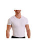 Фото #9 товара Insta Slim Men's Compression Short Sleeve Crew-Neck T-Shirt