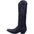 Фото #3 товара Dan Post Boots Hallie TooledInlay Embroidery Snip Toe Cowboy Womens Black Casua