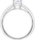 Фото #3 товара Swarovski Damen Ring Attract Ring, Rundschliff, Pavé, Weiß, Rhodiniert 58 5032922