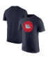 ფოტო #1 პროდუქტის Men's Navy Gonzaga Bulldogs Basketball Logo T-shirt