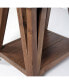 Brookside Cement-Top Wood End Table