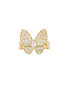 ფოტო #1 პროდუქტის Cubic Zirconia Encrusted Butterfly Ring