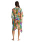 Фото #2 товара Women's V-neck Short Kaftan Dress