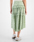 Фото #2 товара Juniors' Tiered High-Low Ruffle Skirt