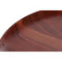 Фото #3 товара Поднос Home ESPRIT Коричневый Позолоченный Алюминий древесина акации 30 x 30 x 8,5 cm