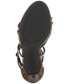 Фото #5 товара Women's Jaeya Strappy Rhinestone High-Heel Dress Sandals