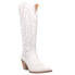 Фото #2 товара Dingo High Cotton Snip Toe Cowboy Womens White Casual Boots 01-DI936-WH