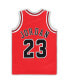 ფოტო #2 პროდუქტის Infant Boys and Girls Michael Jordan Red Chicago Bulls 1985/86 Hardwood Classics Authentic Jersey